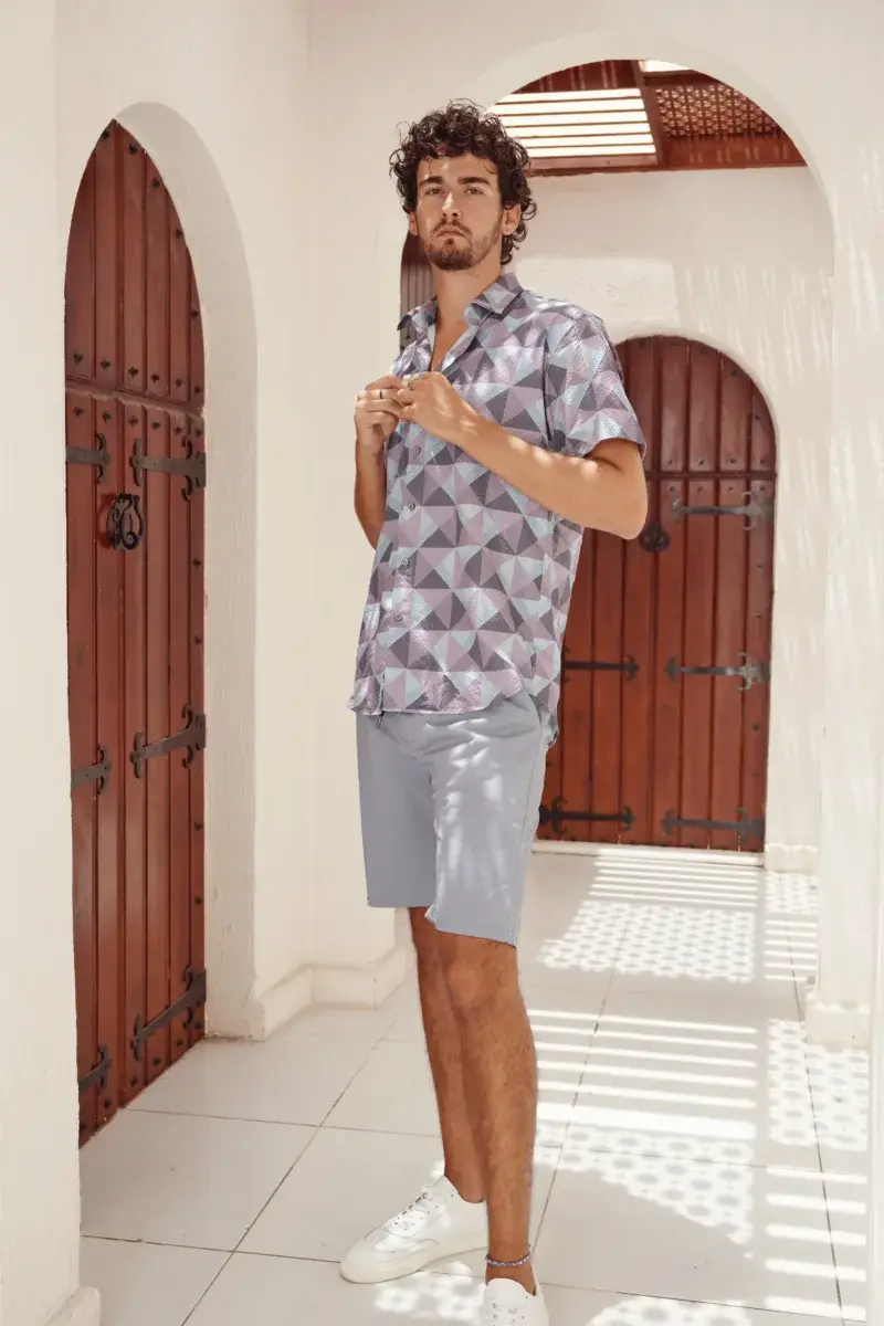 Coup - Flexible Regular Fit Chino Shorts