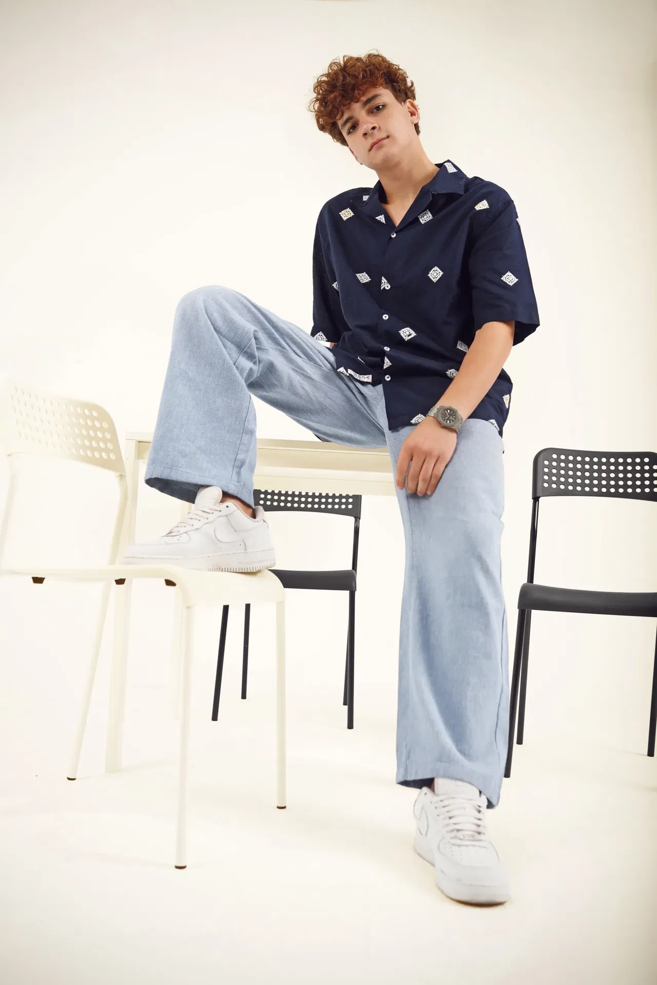 Coup - Folded Linen Shirt with Short Sleeve Coup - Folded Linen Shirt with Short Sleeve