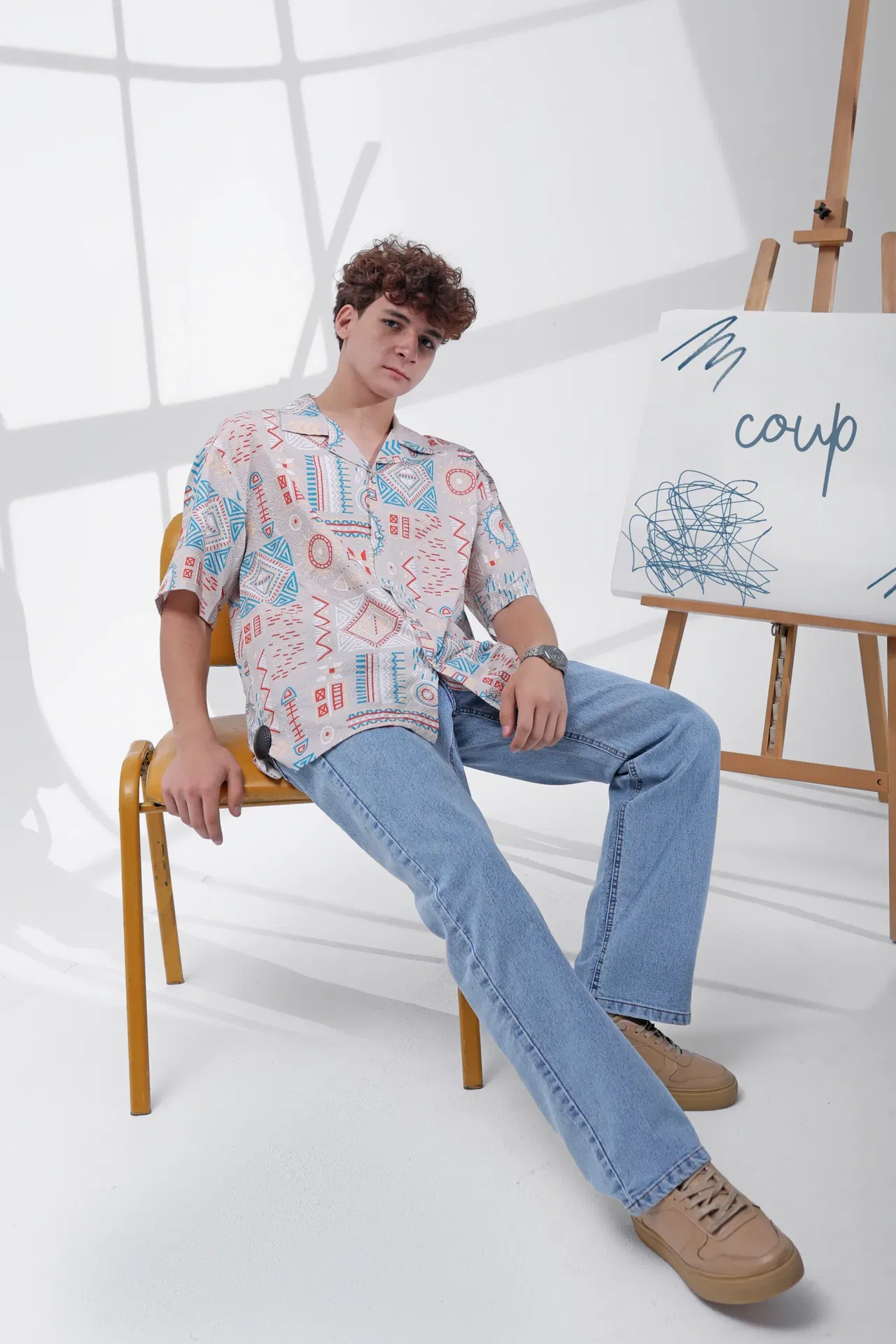 Coup - Men's All Over Print Shirt Coup - Men's All Over Print Shirt