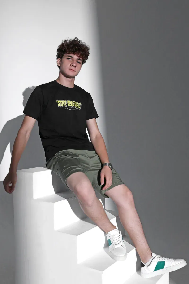 Coup - Stay Original Printed Cotton T-Shirt