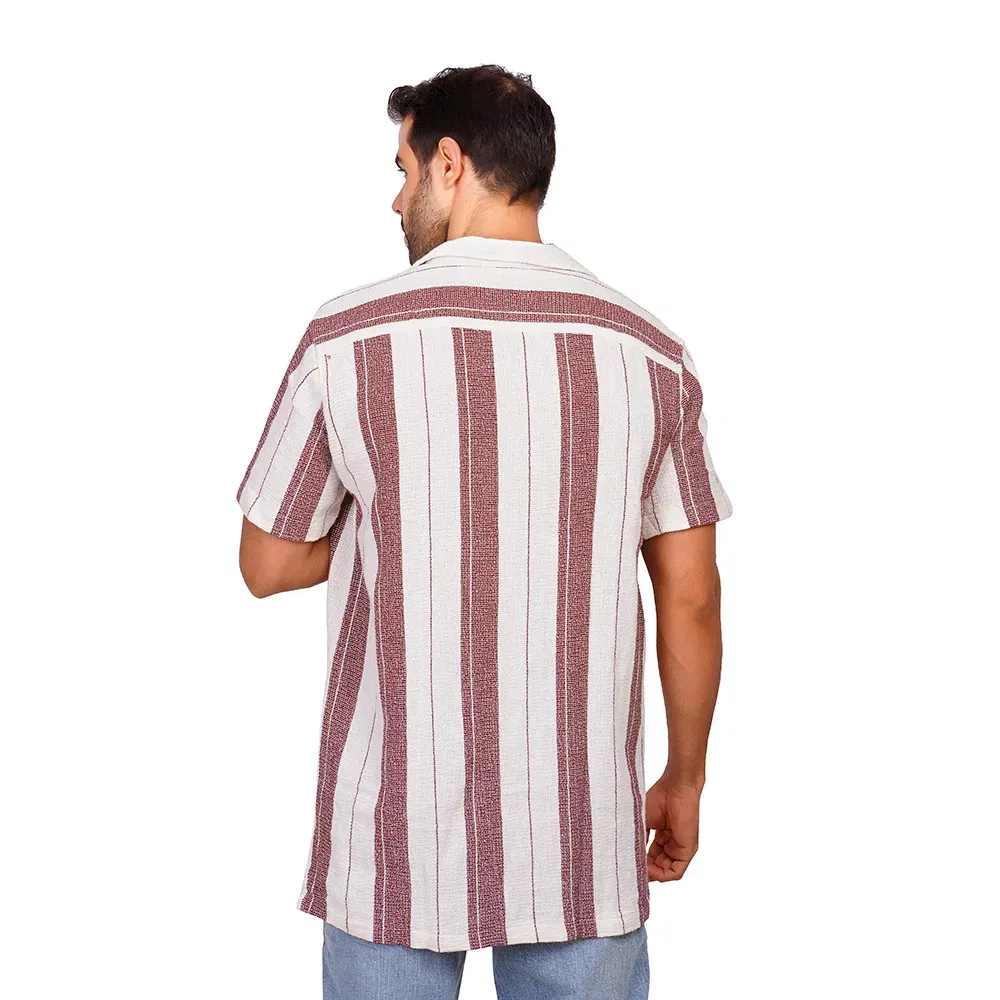 Coup Collection - Limited Edition - Striped Half-Sleeve Shirt Coup Collection - Limited Edition - Striped  Half-Sleeve Shirt - Image 2