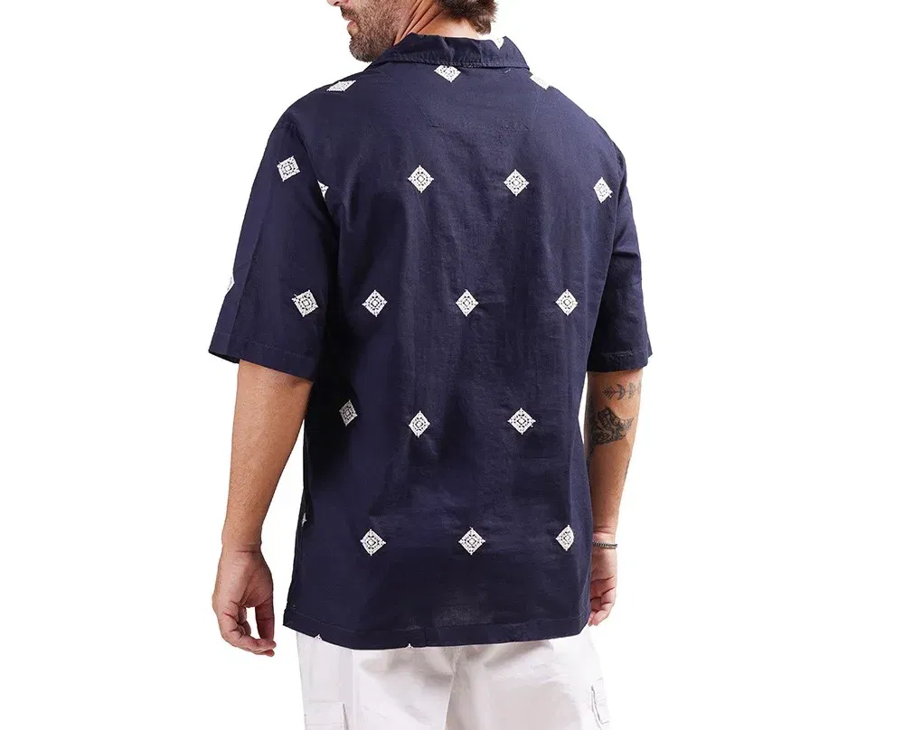 Coup - Folded Linen Shirt with Short Sleeve Coup - Folded Linen Shirt with Short Sleeve - Image 2