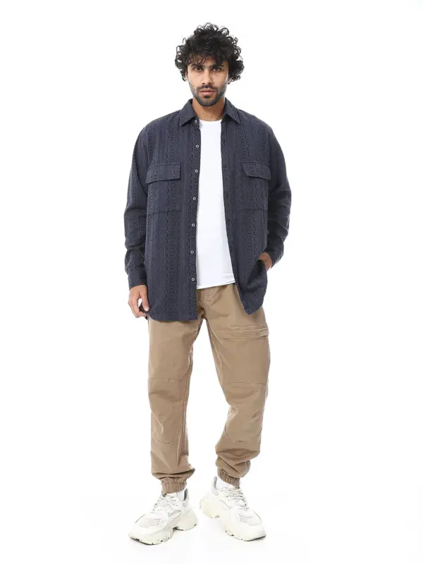 Coup - Oversized Shirt with Long Sleeves