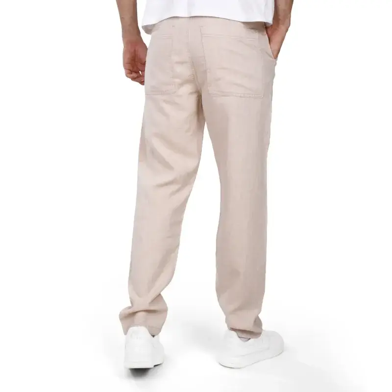 Coup – Men’s Comfortable Linen Look Pants - Image 2