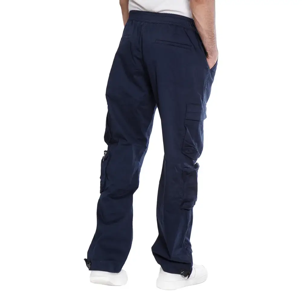 Baggy Fabric Summer Trousers - Elastic Waist Baggy Fabric Summer Trousers - Elastic Waist - Image 2