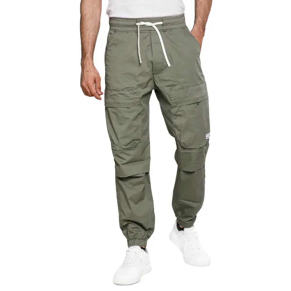 Baggy Fabric Summer Trousers - Elastic Waist Baggy Fabric Summer Trousers - Elastic Waist