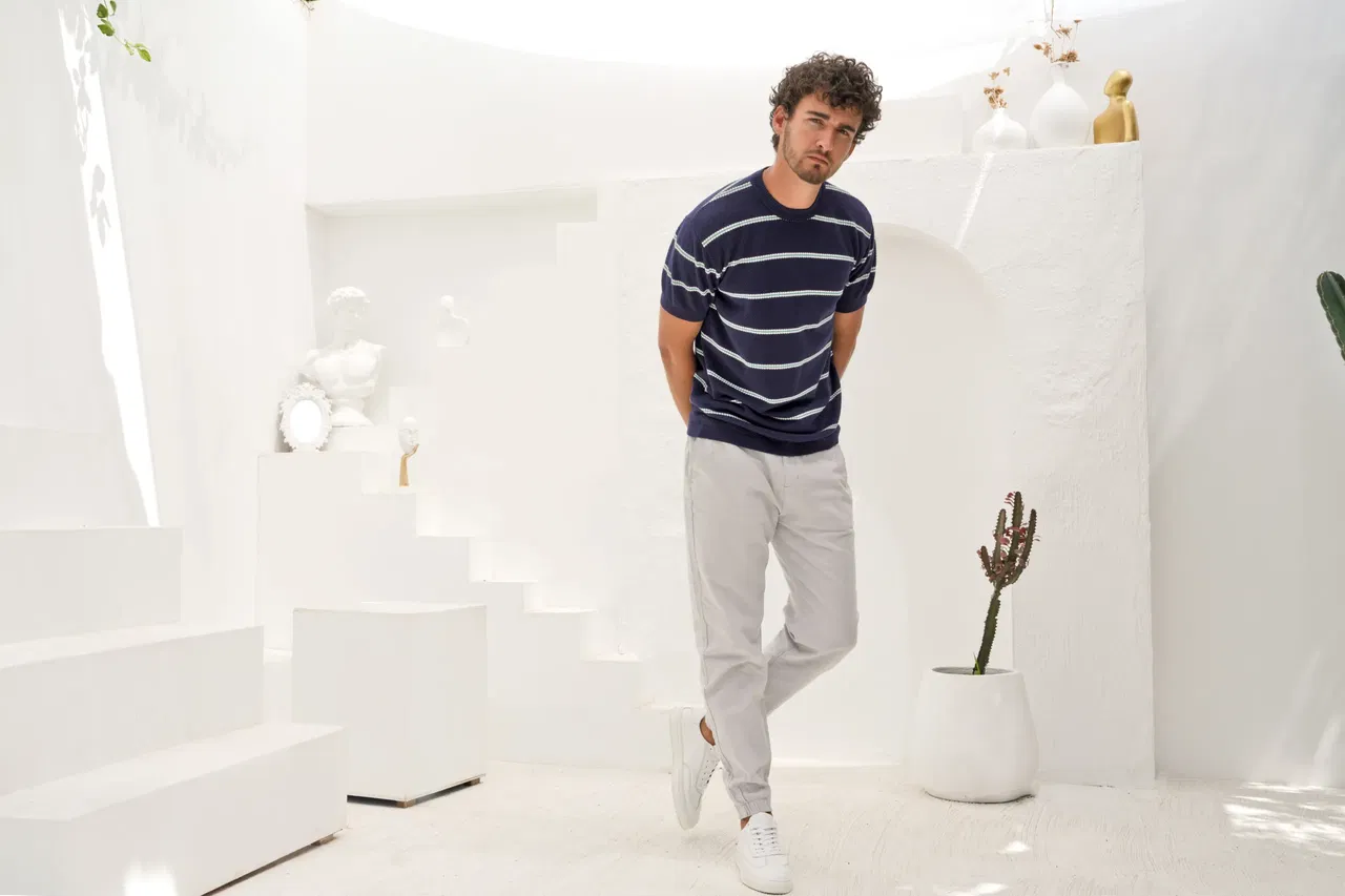 Coup - Woven T-Shirt With Short Sleeves Coup - Woven T-Shirt With Short Sleeves - Image 2