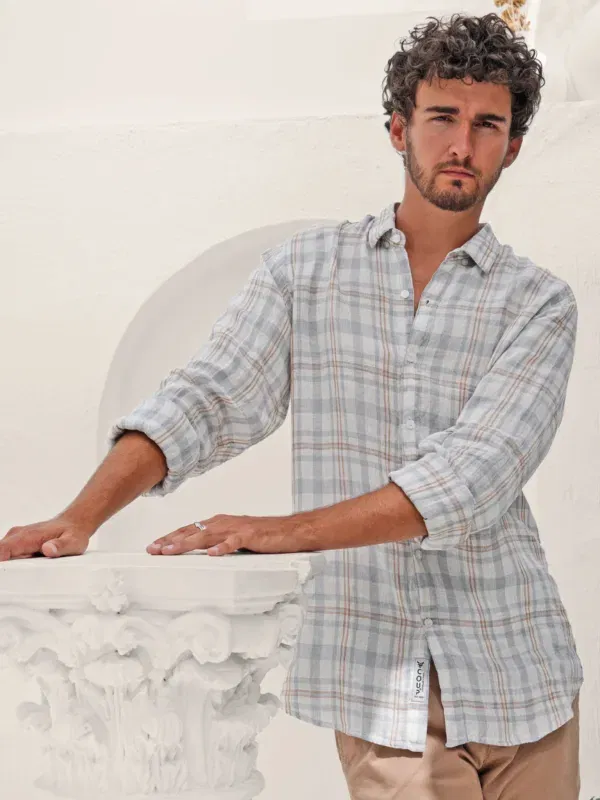 Coup - Flannel Checkered Shirt for Men