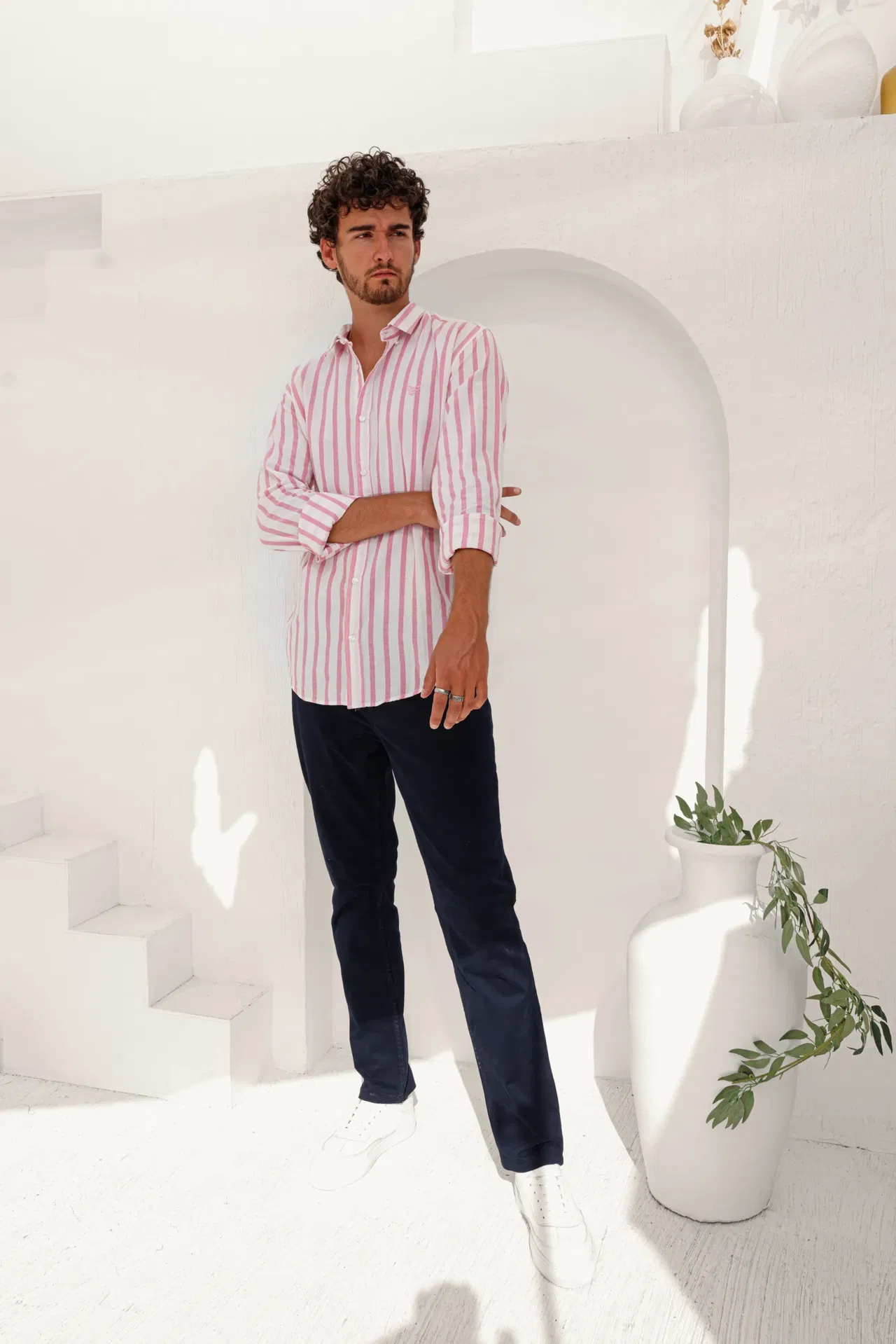 Coup - Vertical Stripe Button Down Shirt Coup - Vertical Stripe Button Down Shirt