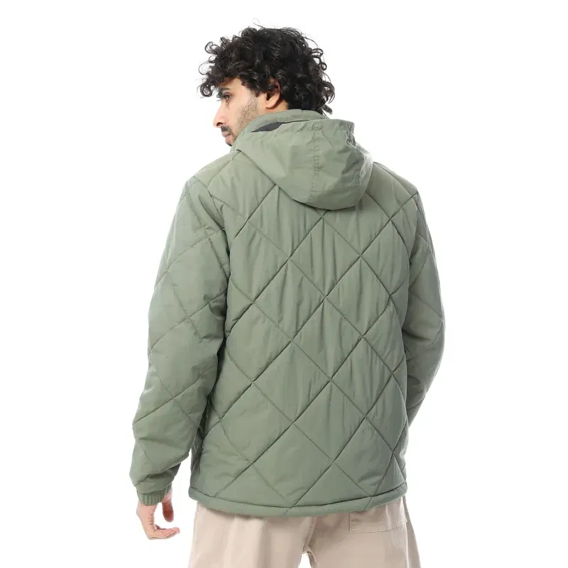 ⁦جاكيت بفر رجالي من كولكشن Coup - جاكيت puffer مقاوم للرياح – اطلبه الآن⁩ - الصورة ⁦2⁩