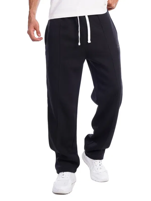 Coup Collection - Men's Comfortable Cotton Trousers, Wide Leg