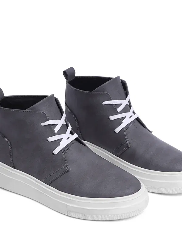 Men's Comfortable Fit Detailed Half High Quality Leather Boots
