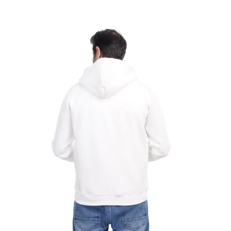 Coup Collection – Men’s Hooded Plain Sweatshirt - Image 2