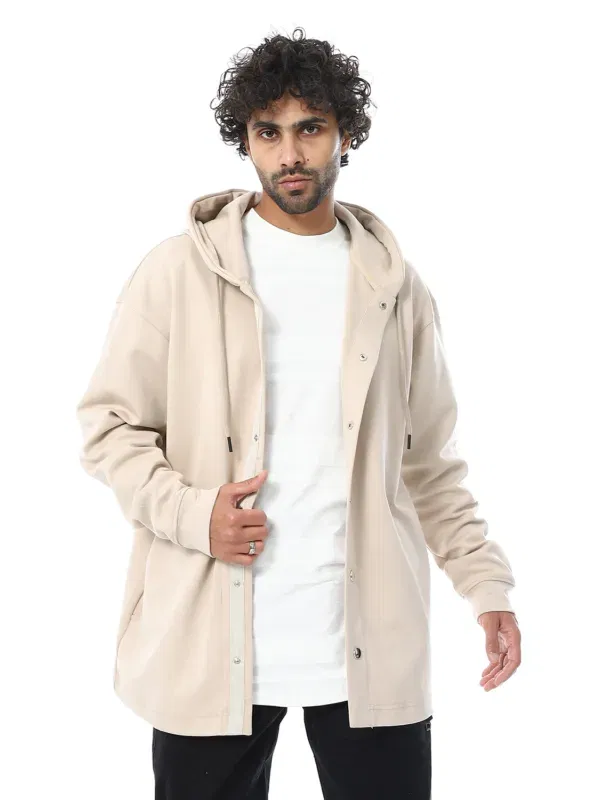 Coup Collection – Men’s Hooded Plain Sweatshirt