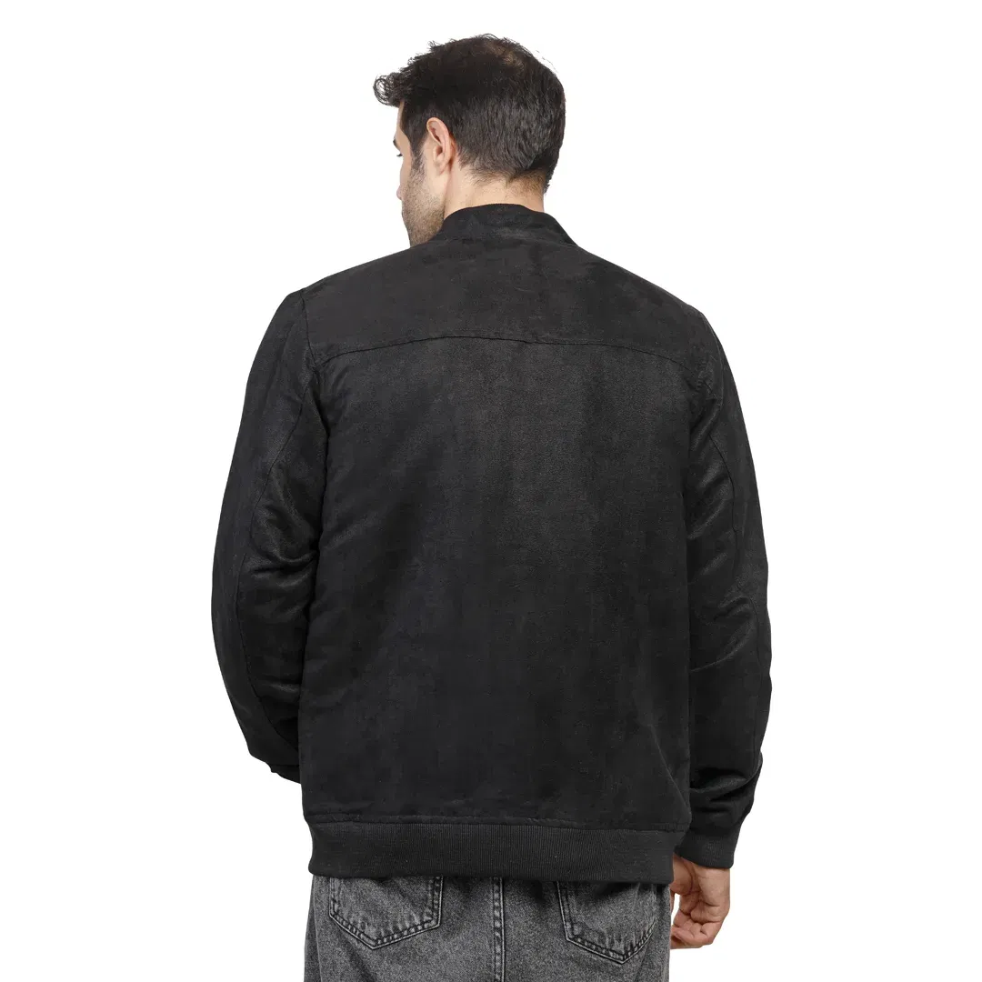 Coup Collection - Velvet Jacket With Pockets And Zipper Closure Coup Collection  - Velvet Jacket With Pockets And Zipper Closure - Image 2