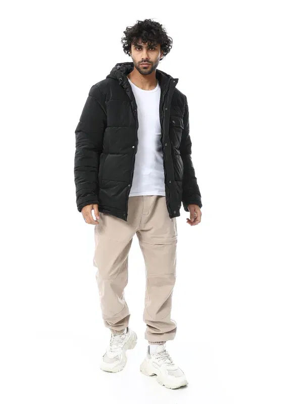 Coup Collection – Jacket With Pockets And Zipper Closure
