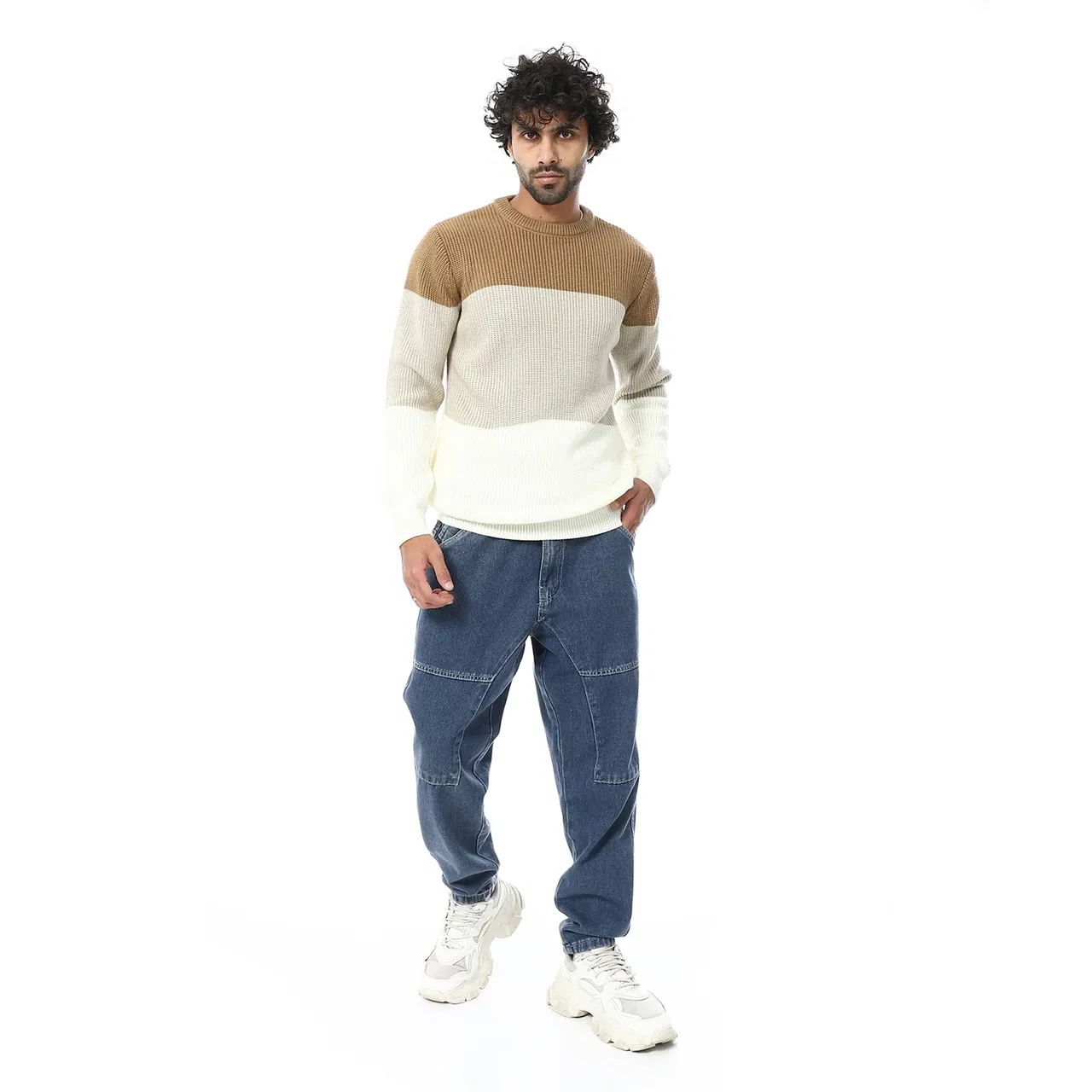 Coup - Men's Knitwear Sweater - Crew Neck, Long Sleeve Coup - Men's Knitwear Sweater - Crew Neck, Long Sleeve