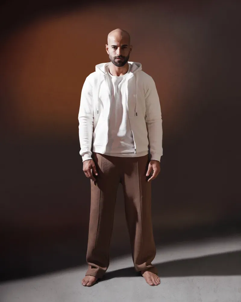 Coup Collection – Men’s Hooded Plain Sweatshirt