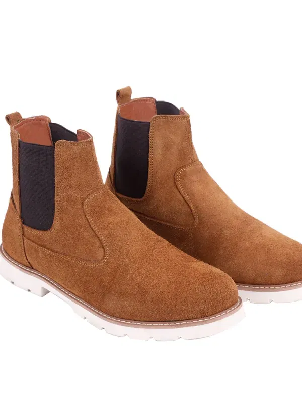 Coup Collection - Men's Winter Half Boots Suede