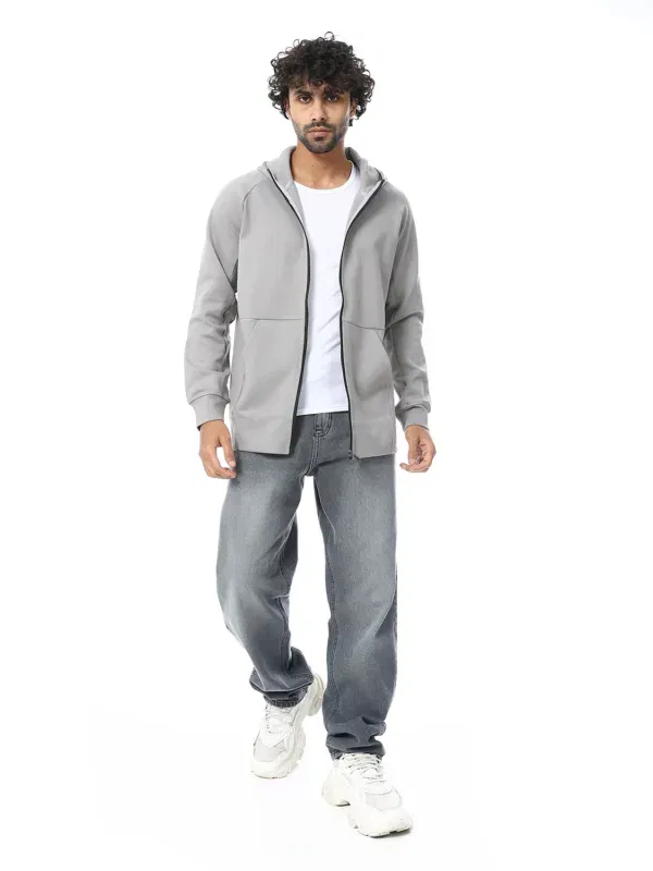 Coup Collection – Men’s Hooded Plain Sweatshirt