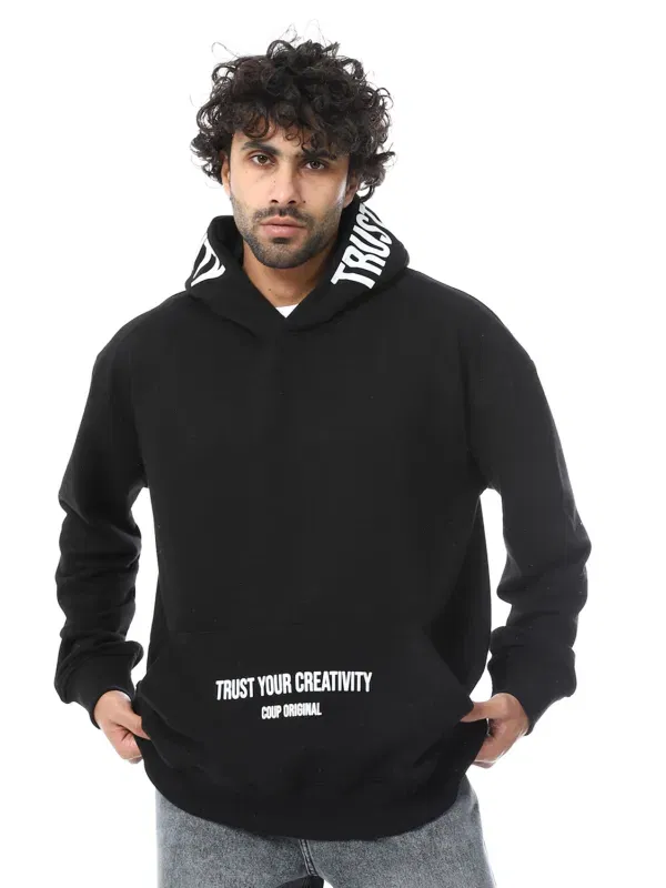 Coup Collection – Hooded Printed Sweatshirt