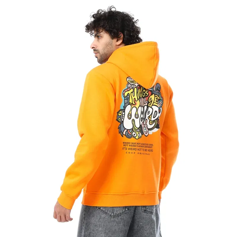 Coup Collection – Hooded Printed Sweatshirt - Image 2