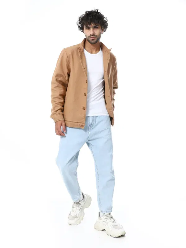 Coup Collection – Jacket Men's  Side Pockets with Polo Collar