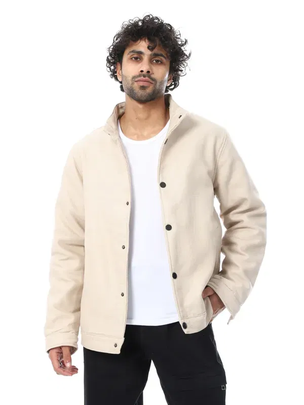 Coup Collection – Jacket Men's  Side Pockets with Polo Collar