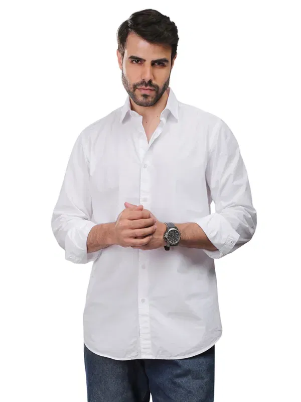 Coup - Regular Fit Men's Shirt Button Collar