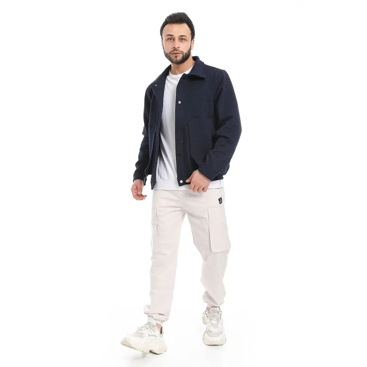Coup Men's Cargo Pockets Wide Pants (Baggy) Coup Men's Cargo Pockets Wide Pants (Baggy)