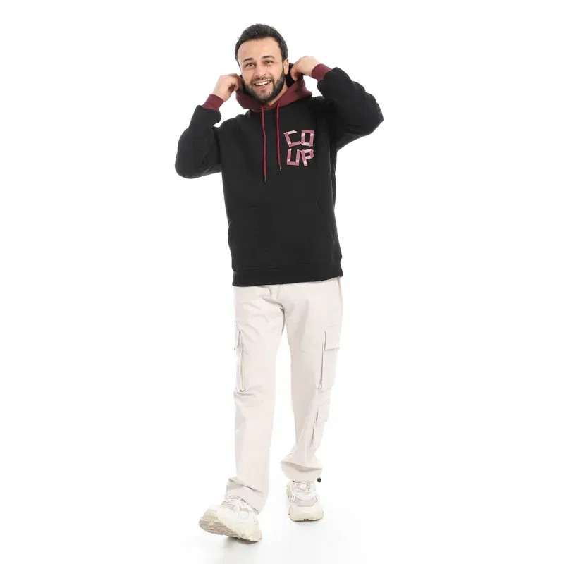 Coup Collection – Hooded Printed Sweatshirt