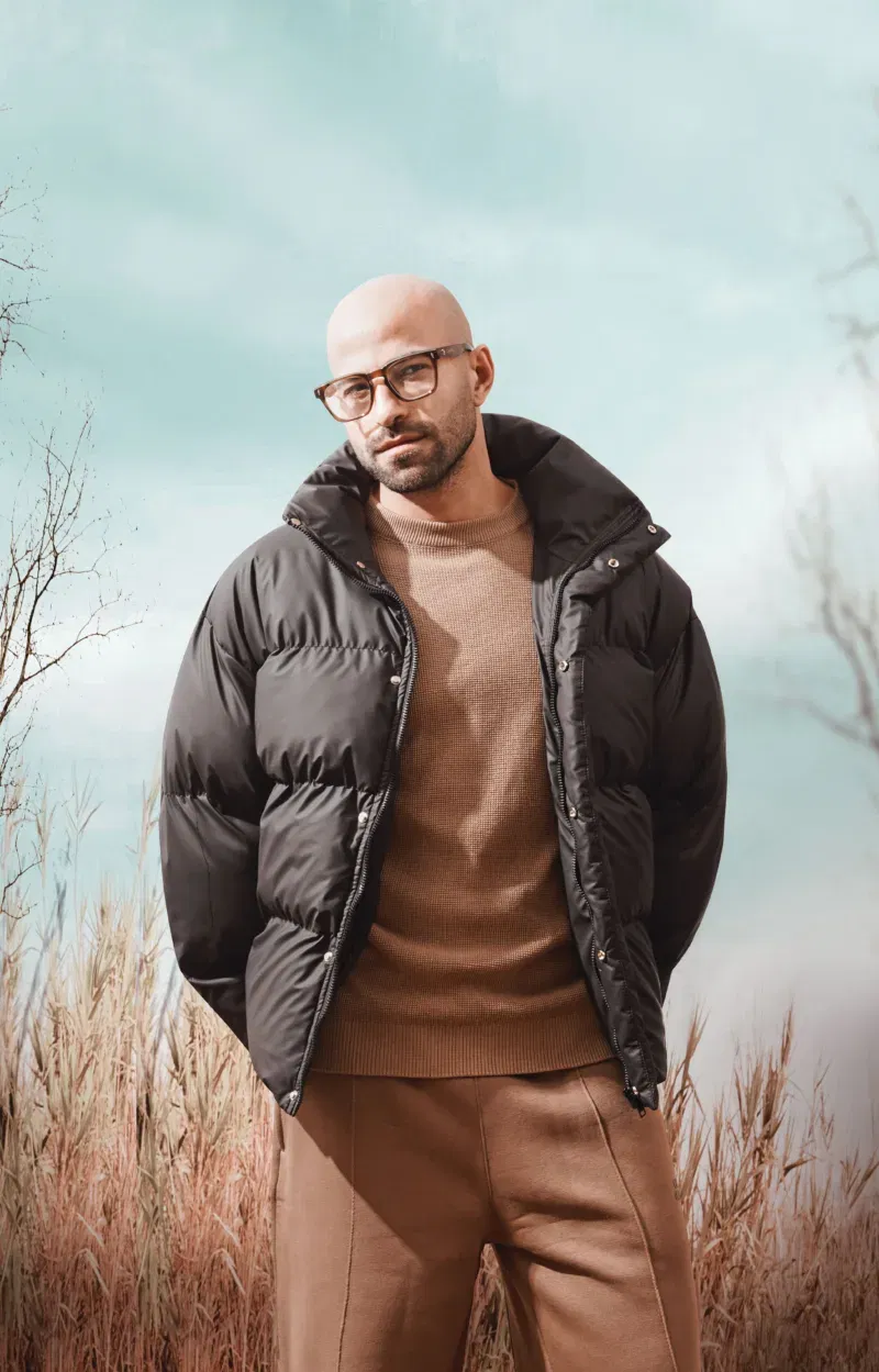 Coup Collection - Puffer Jacket - Wind Resistant for Men