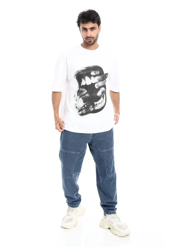 Coup - Graphic Printed Regular Fit T-Shirt