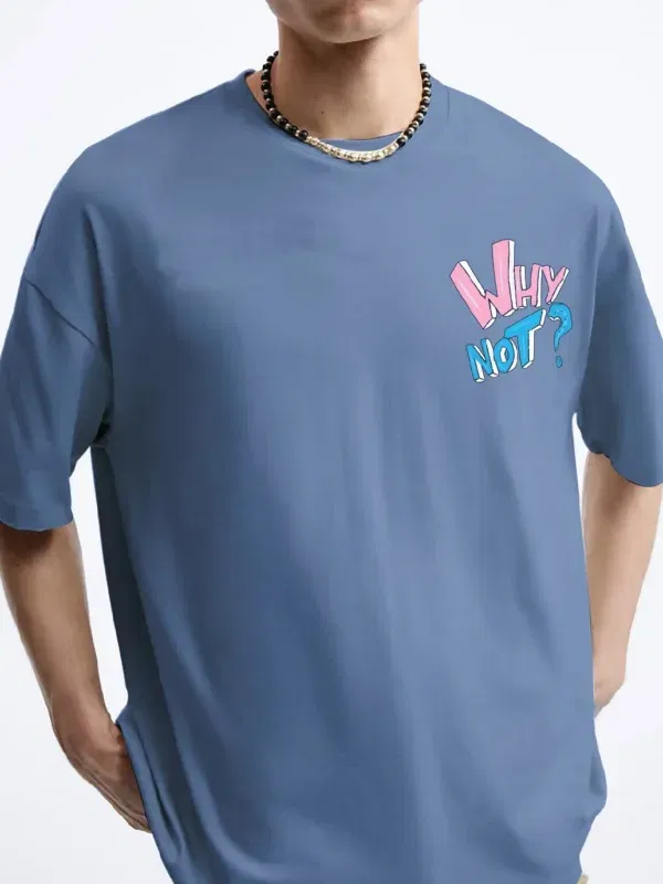Coup - Why Not Printed Loose Fit Tshirt