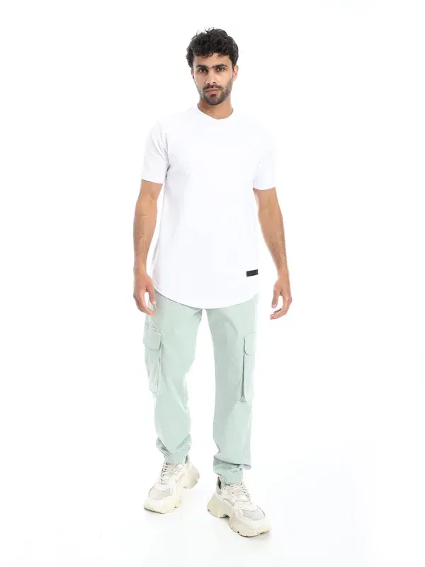 Coup - White Crew Neck Men's T-Shirt