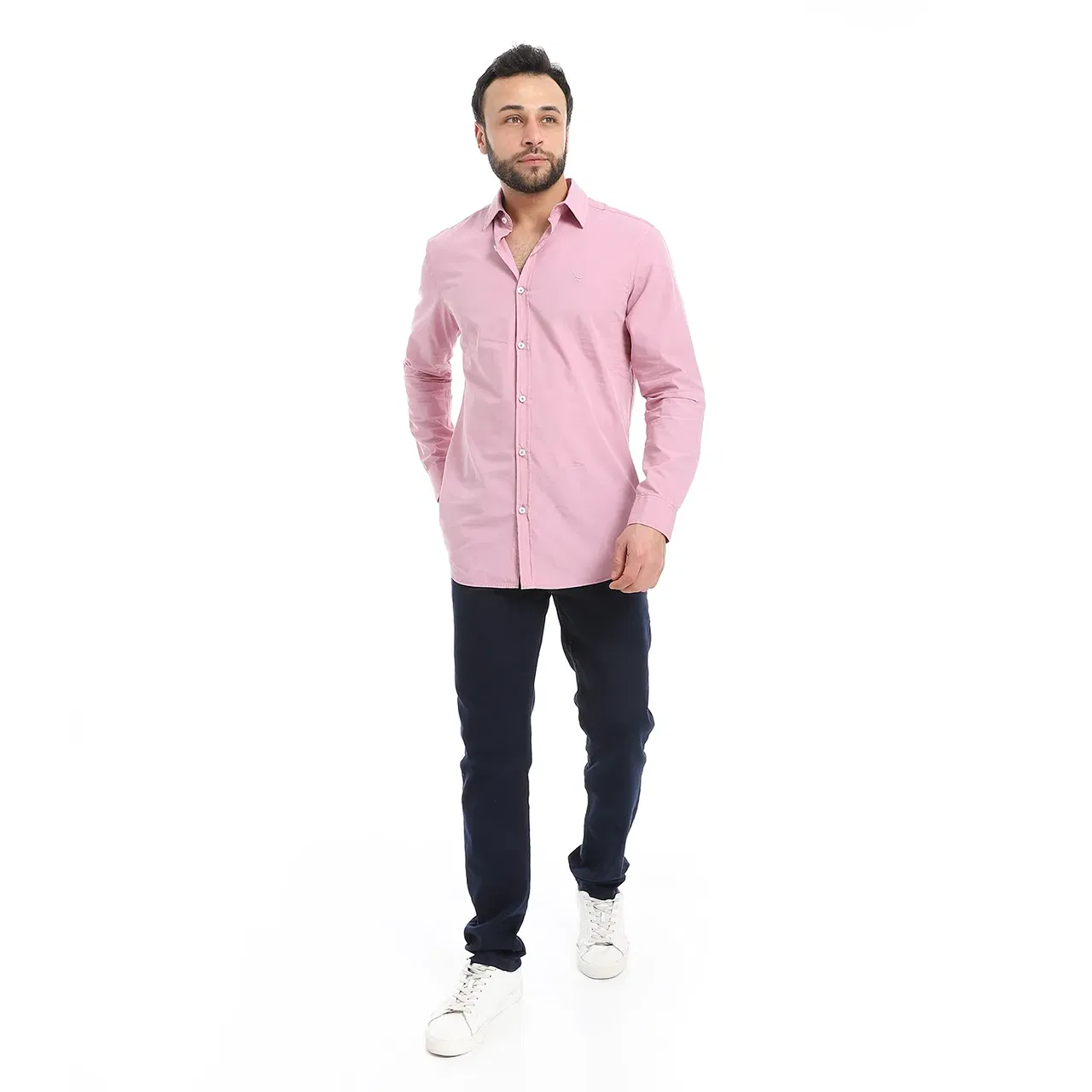 Summer Collection - Men’S Regular Fit Smart Plain Shirt Summer Collection - Men’S Regular Fit Smart Plain Shirt