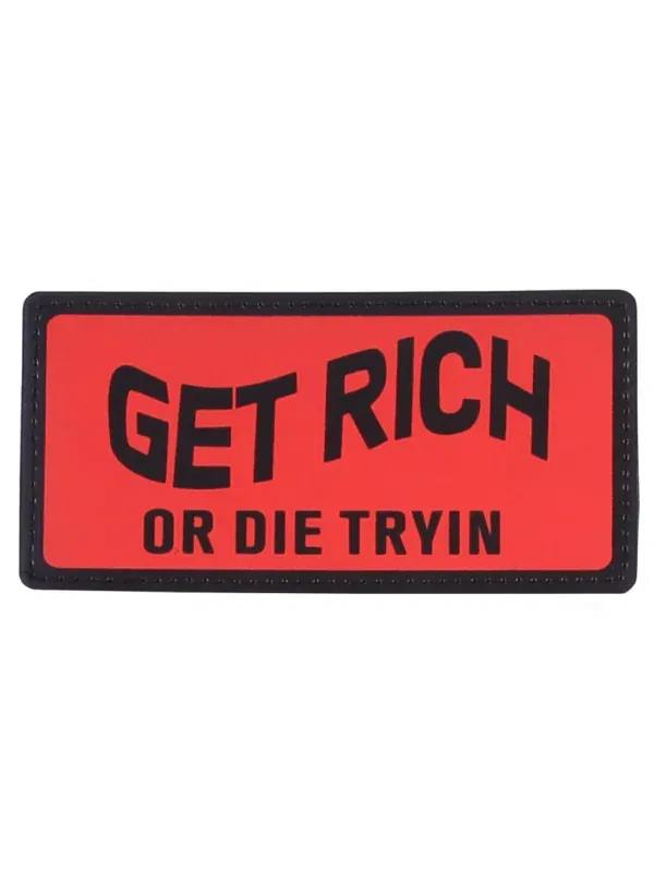 Removal Scotch “GET RICH OR DIE TRYIN”
