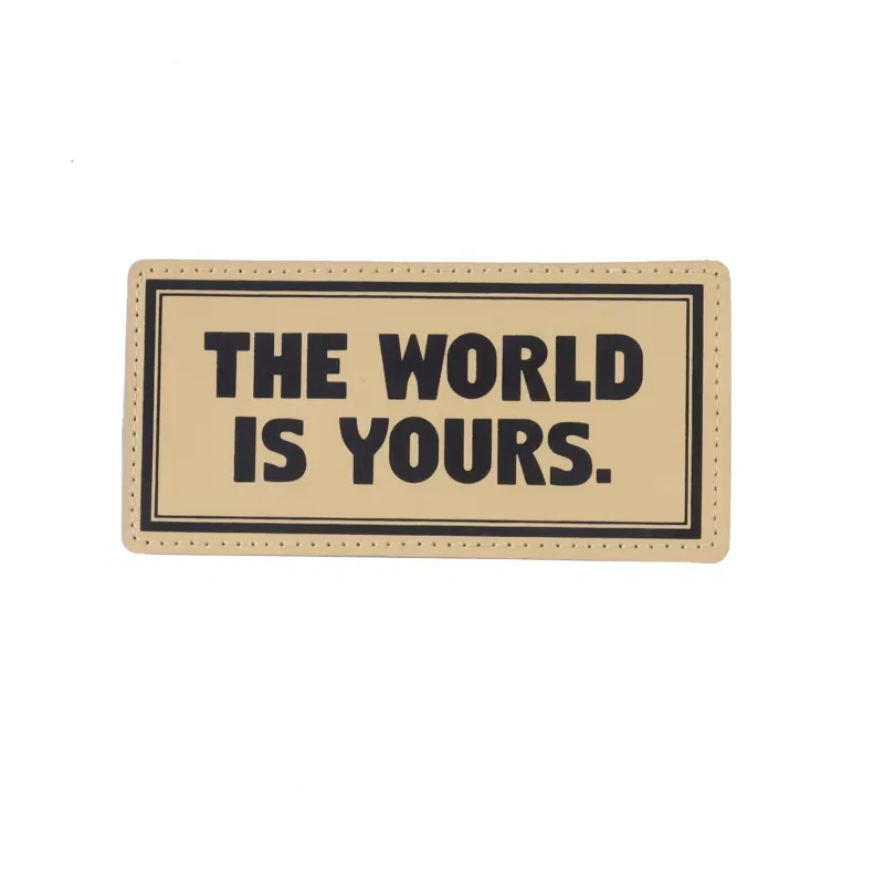 Removal Scotch “THE WORLD IS YOURS“