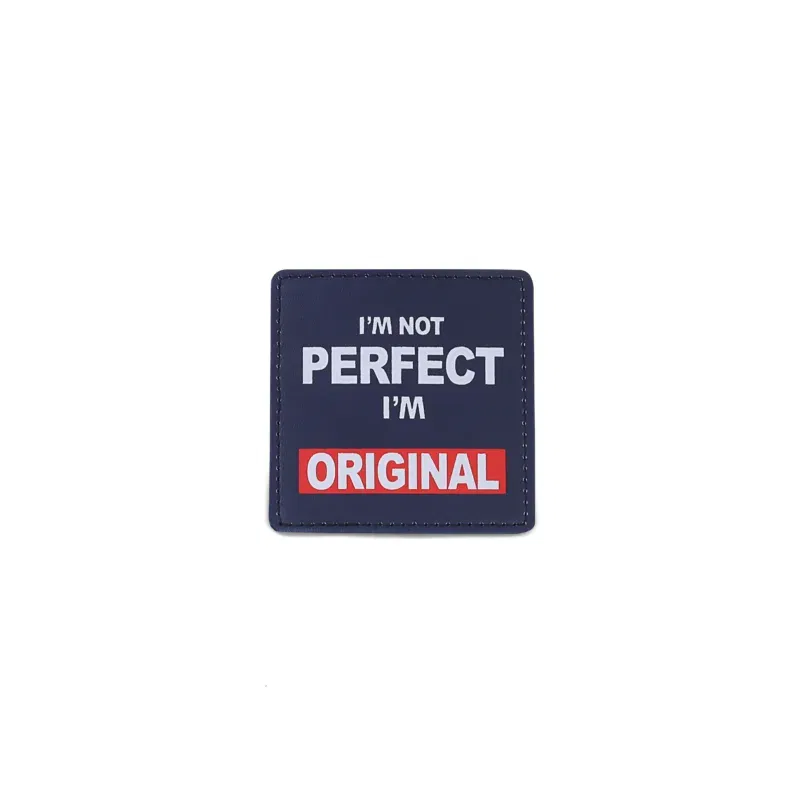 Removal Scotch “ I'M NOT PERFECT I'M ORIGINAL“