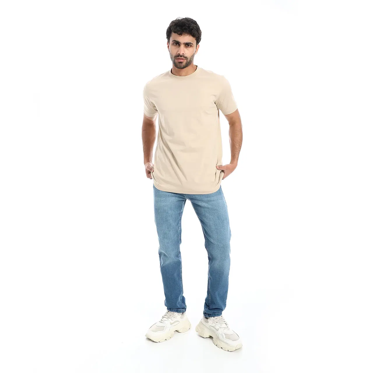 Coup - Plain T-Shirt With Round Neck And Short Sleeves Coup - Plain T-Shirt With Round Neck And Short Sleeves