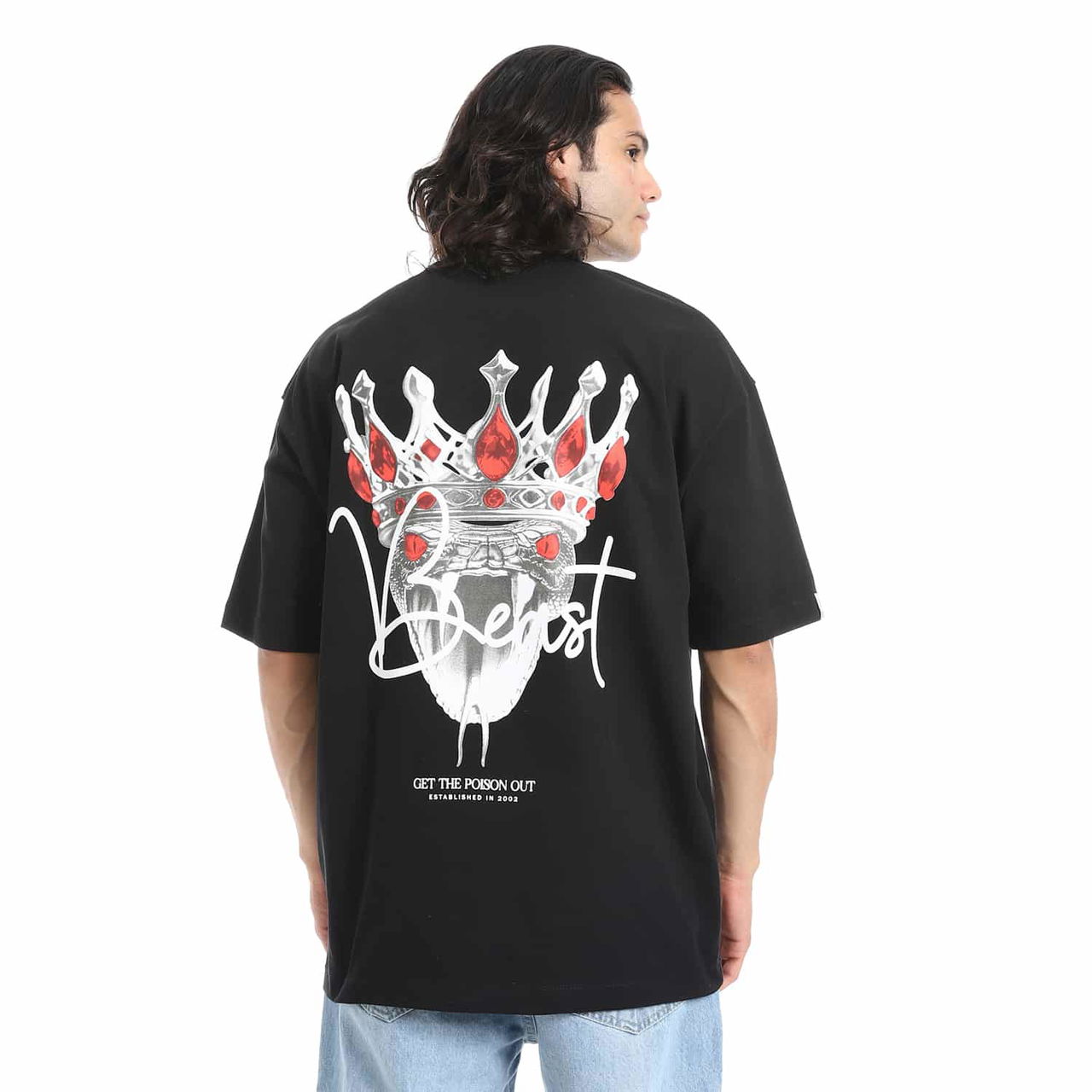 Coup - Crew Neck Text Printed T-Shirt - Image 2