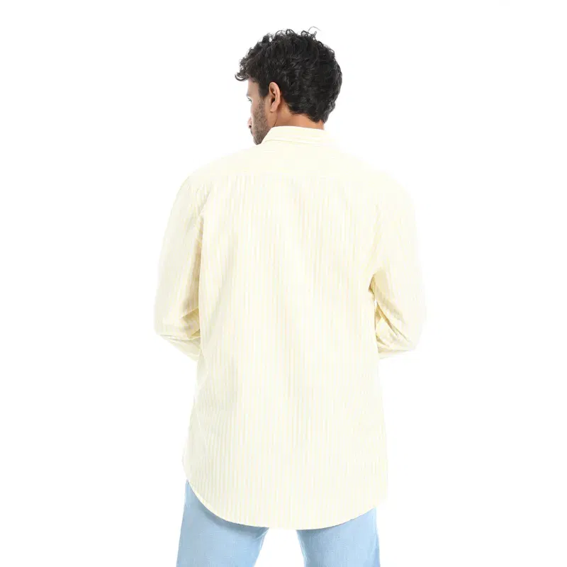 Coup - Men's Striped Cotton Modern Regular Fit Shirt - Image 2