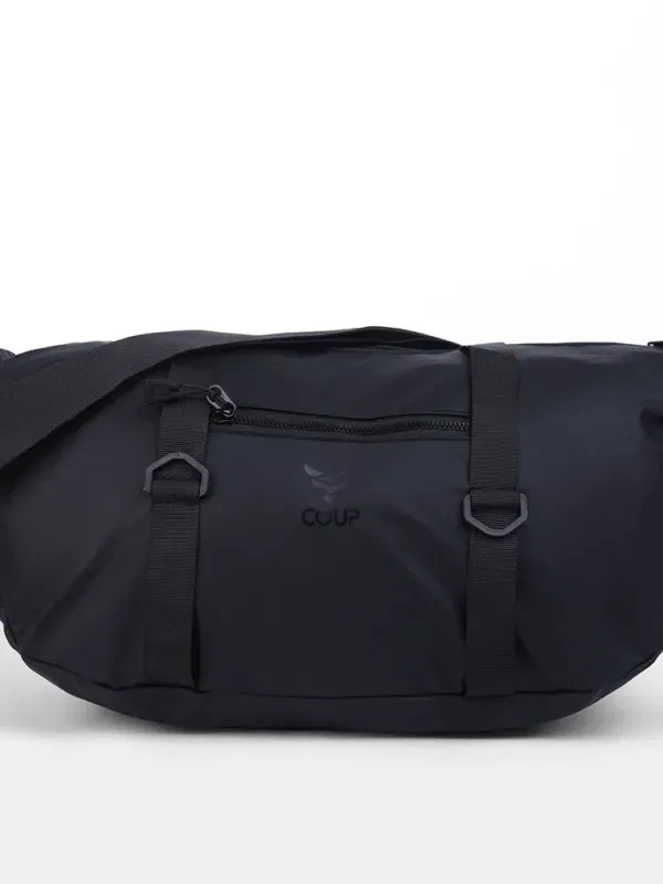 Coup - Men's Crossbody Shoulder Bag with (DAILY USEFUL) Black