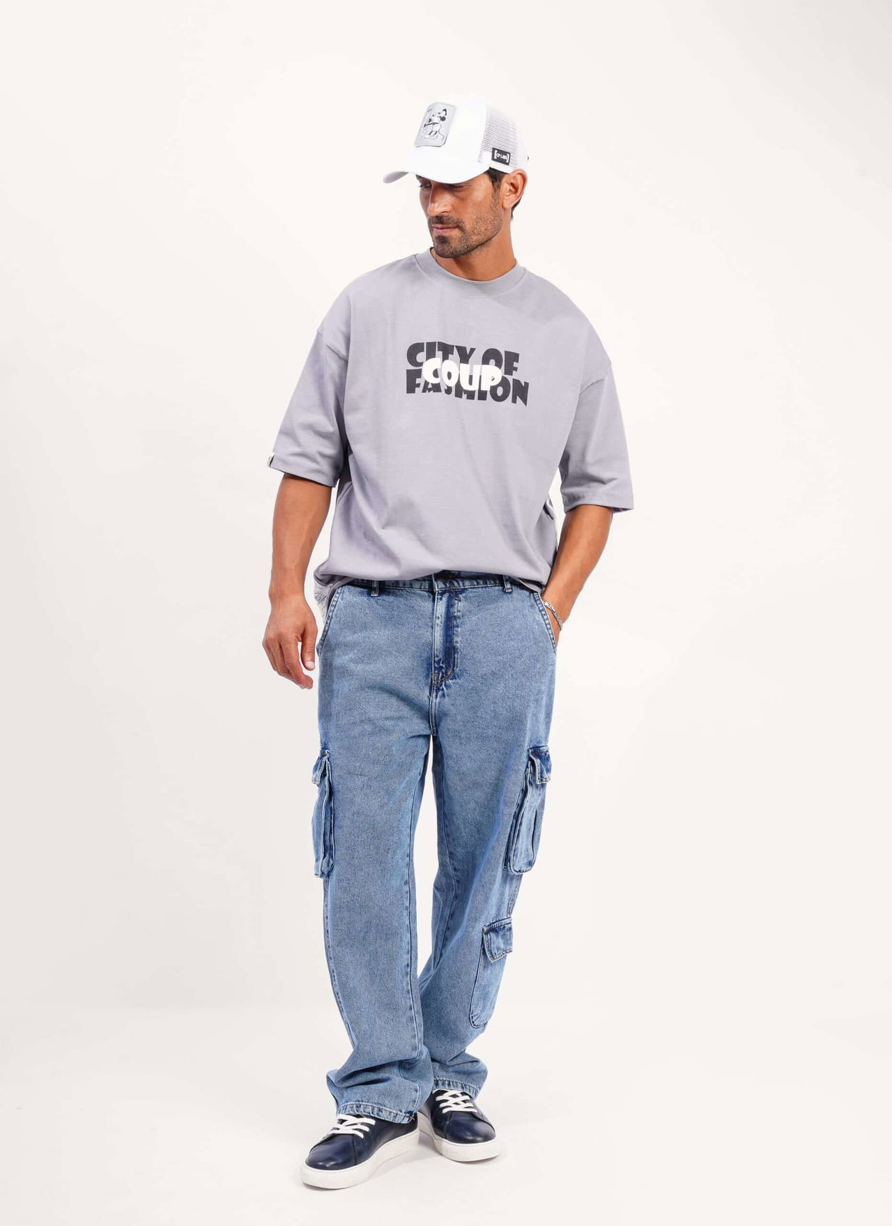 Coup - Bold Graphic T-shirt City of Fashion Coup