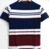 Coup Collection - Slim Fit Striped Crew Neck T-Shirt