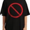 Coup - Black Road Closed T-Shirt - Back Print