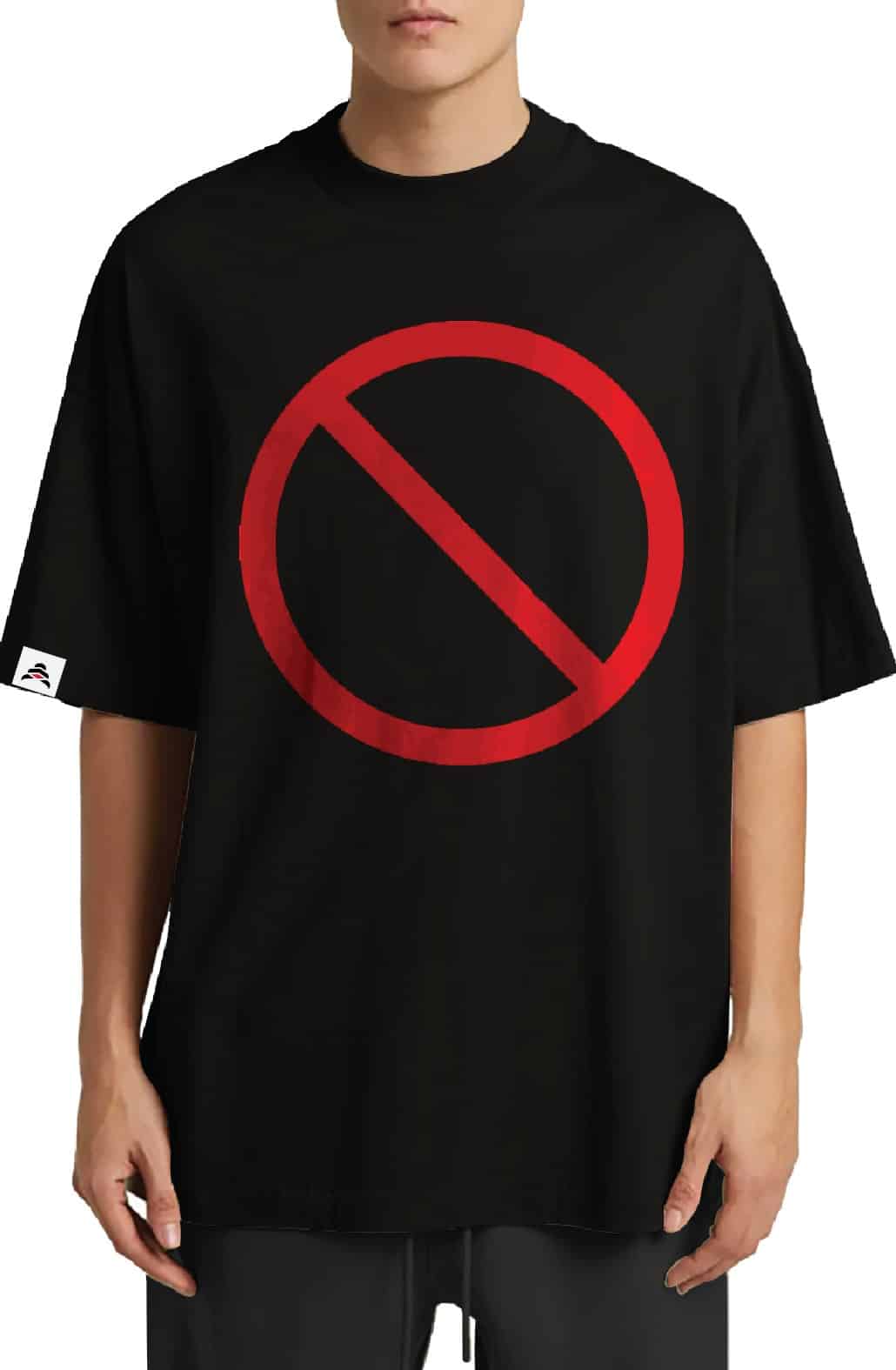 Coup - Black Road Closed T-Shirt - Back Print