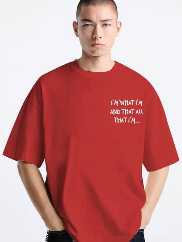 Coup - Popeye Back Printed Oversize T-shirt