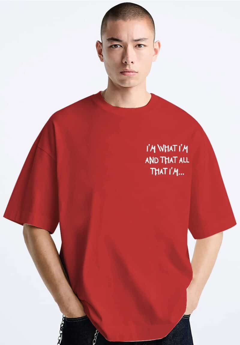 Coup - Popeye Back Printed Oversize T-shirt