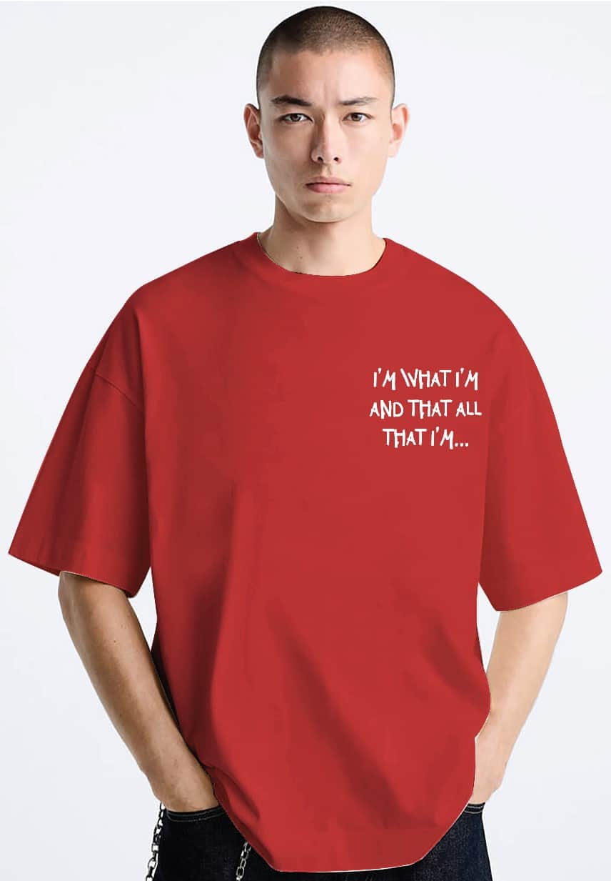 Coup - Popeye Back Printed Oversize T-shirt